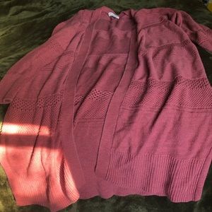 Long Knit Cardigan, Cotton